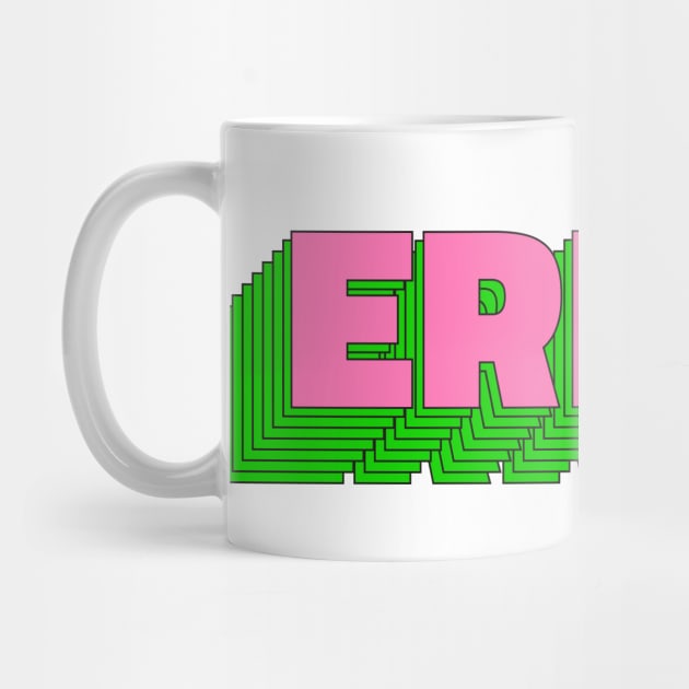 Error Retro  Typography - Cool by Ravensdesign